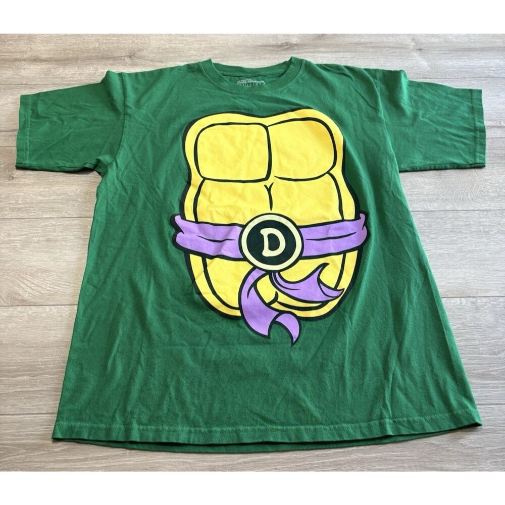 Teenage Mutant Ninja Turtles Costume T Shirt Donatello Nickelodeon Comic Men's L